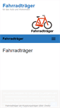 Mobile Screenshot of fahrradtraeger.org